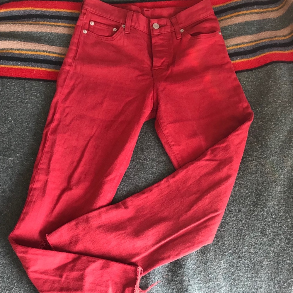 ‼️Red wedgie fit Levi’s‼️